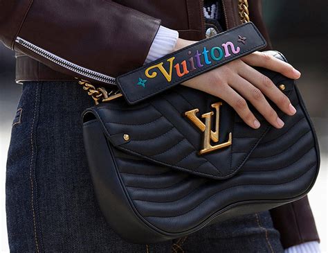 lv new wave chain bag|louis vuitton wave bag size.